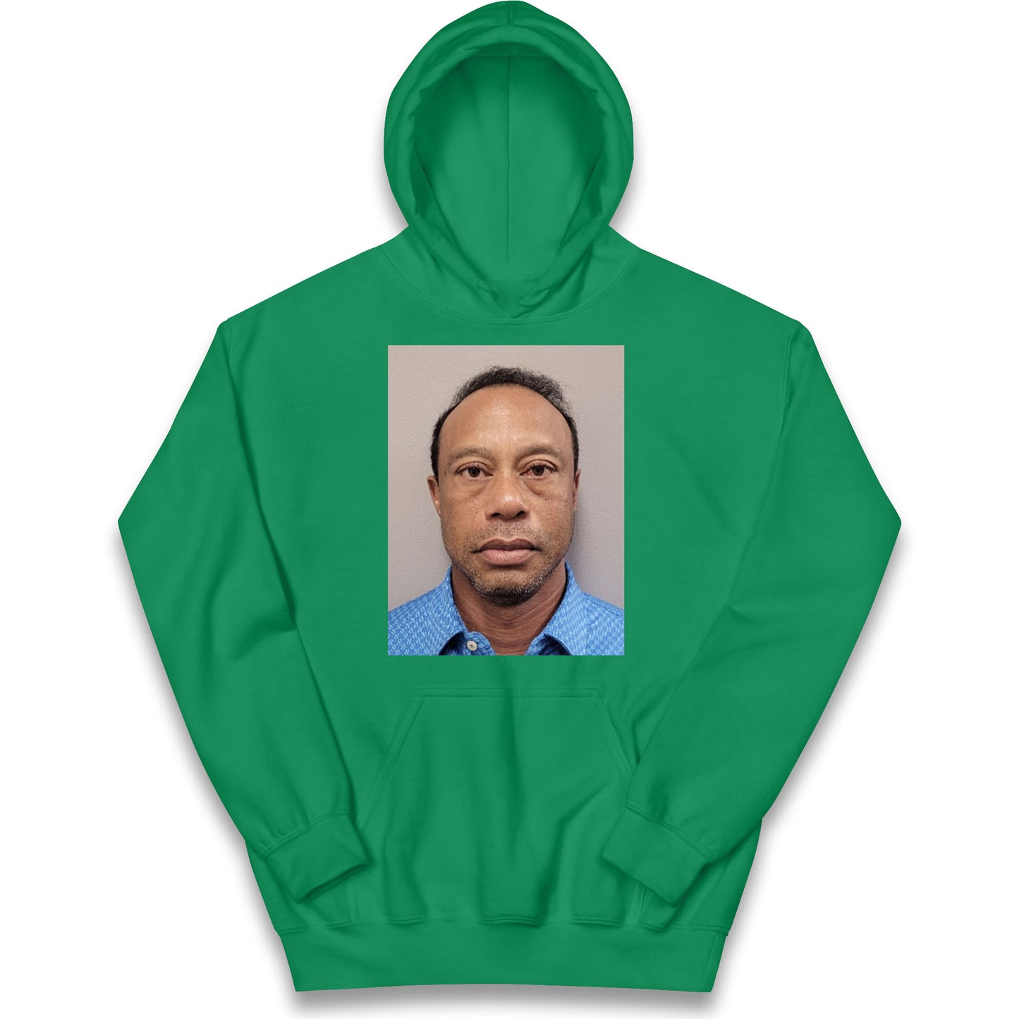 Tiger Woods Mugshot Kids Hoodie