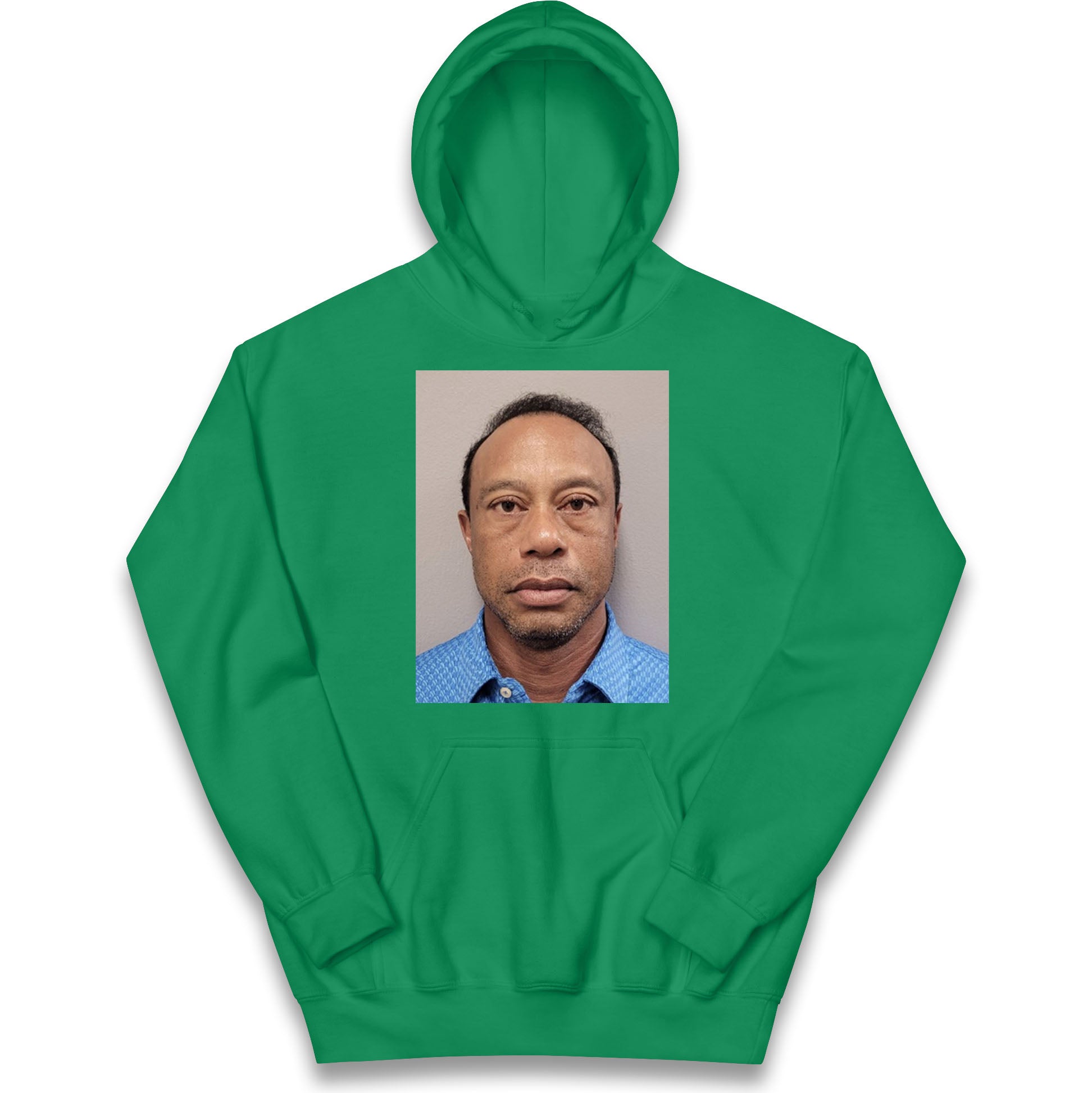 Tiger Woods Mugshot Kids Hoodie