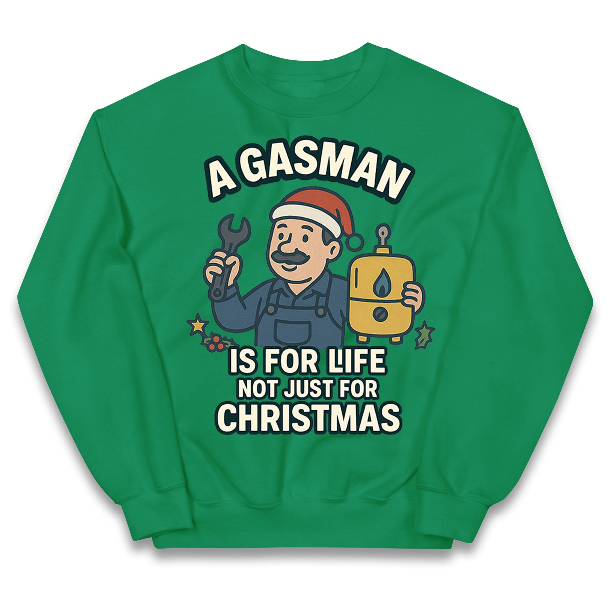 Gasman Christmas Kids Jumper