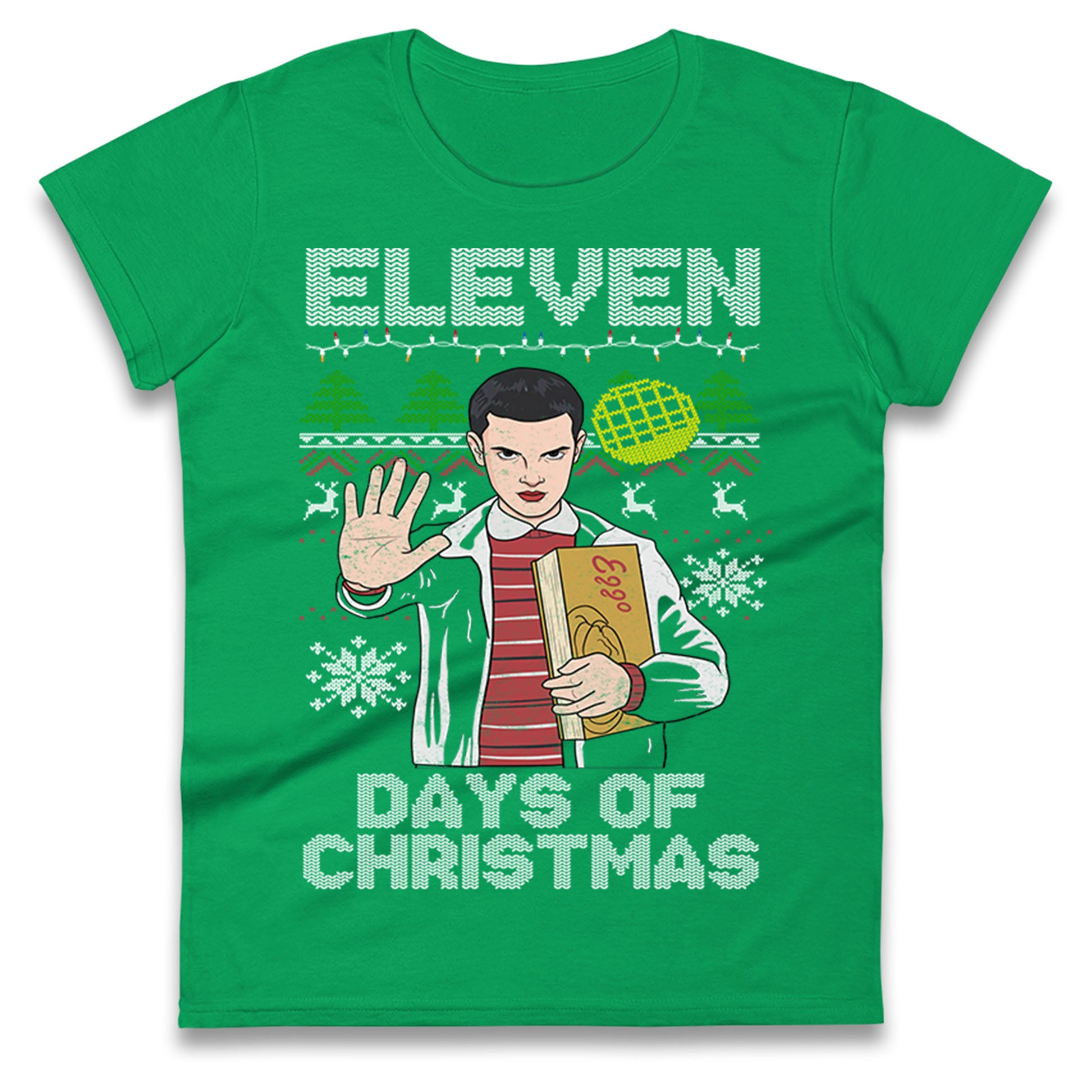 Eleven Christmas Ladies T Shirt