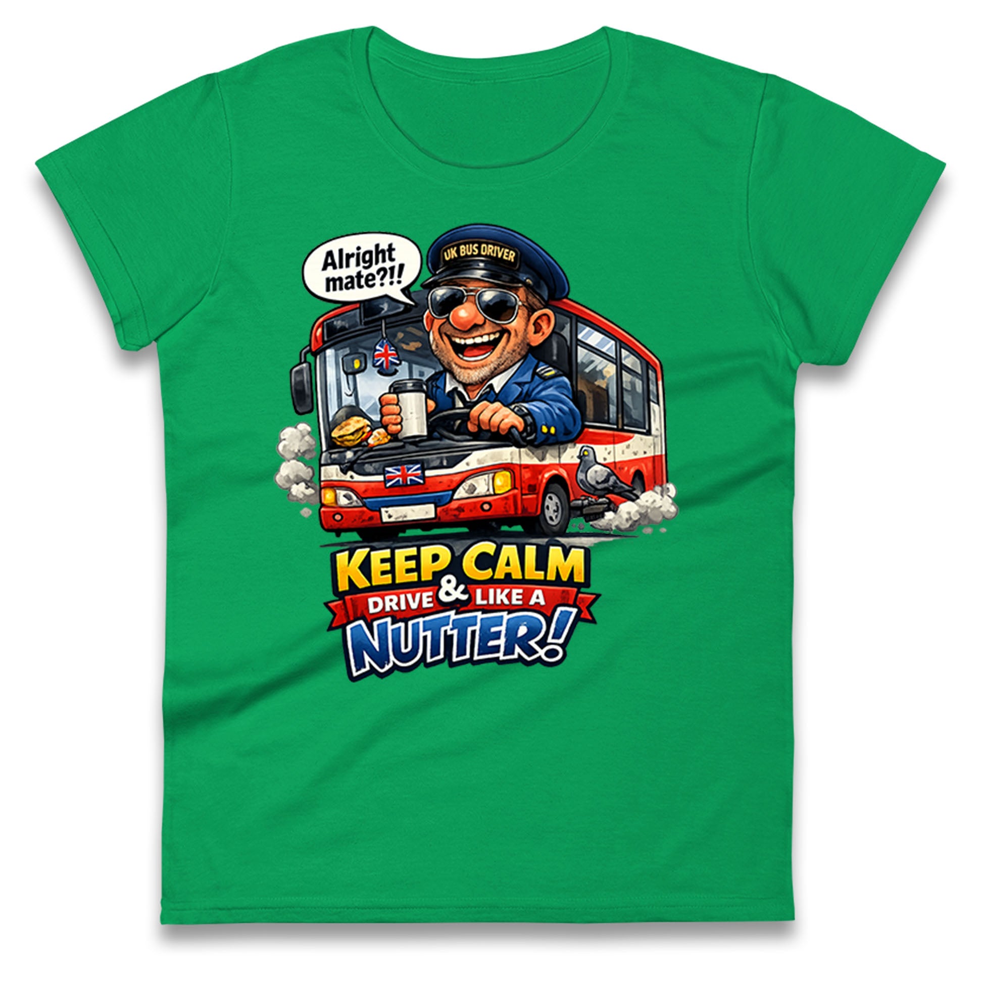 Bus Driver Job Ladies T Shirt