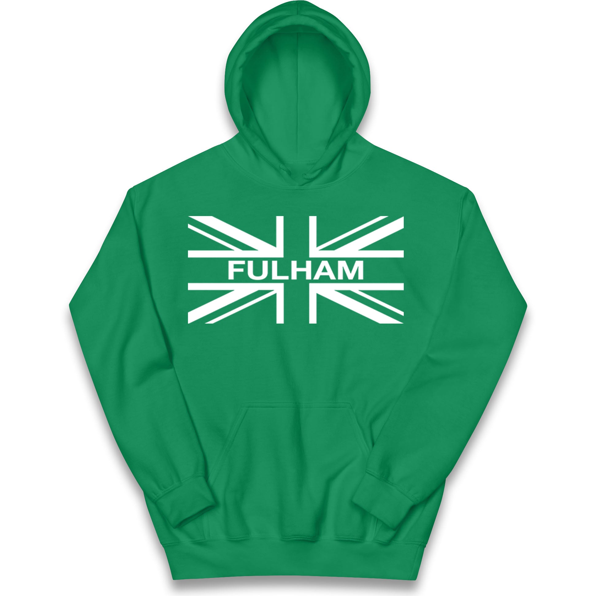 Fulham Football Flag Kids Hoodie