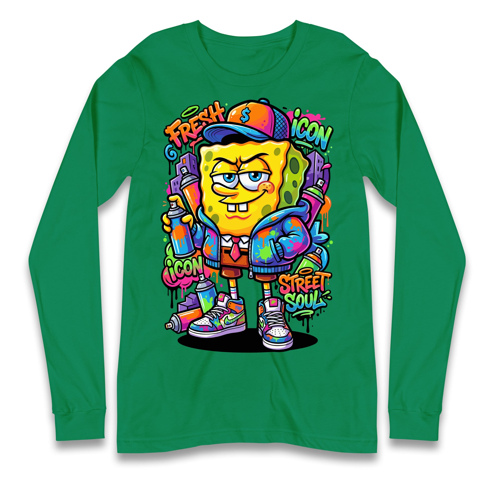 Sponge Bob Square Pants Longsleeve T Shirt