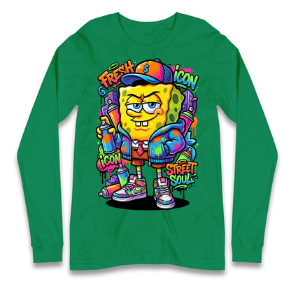 Sponge Bob Square Pants Longsleeve T Shirt
