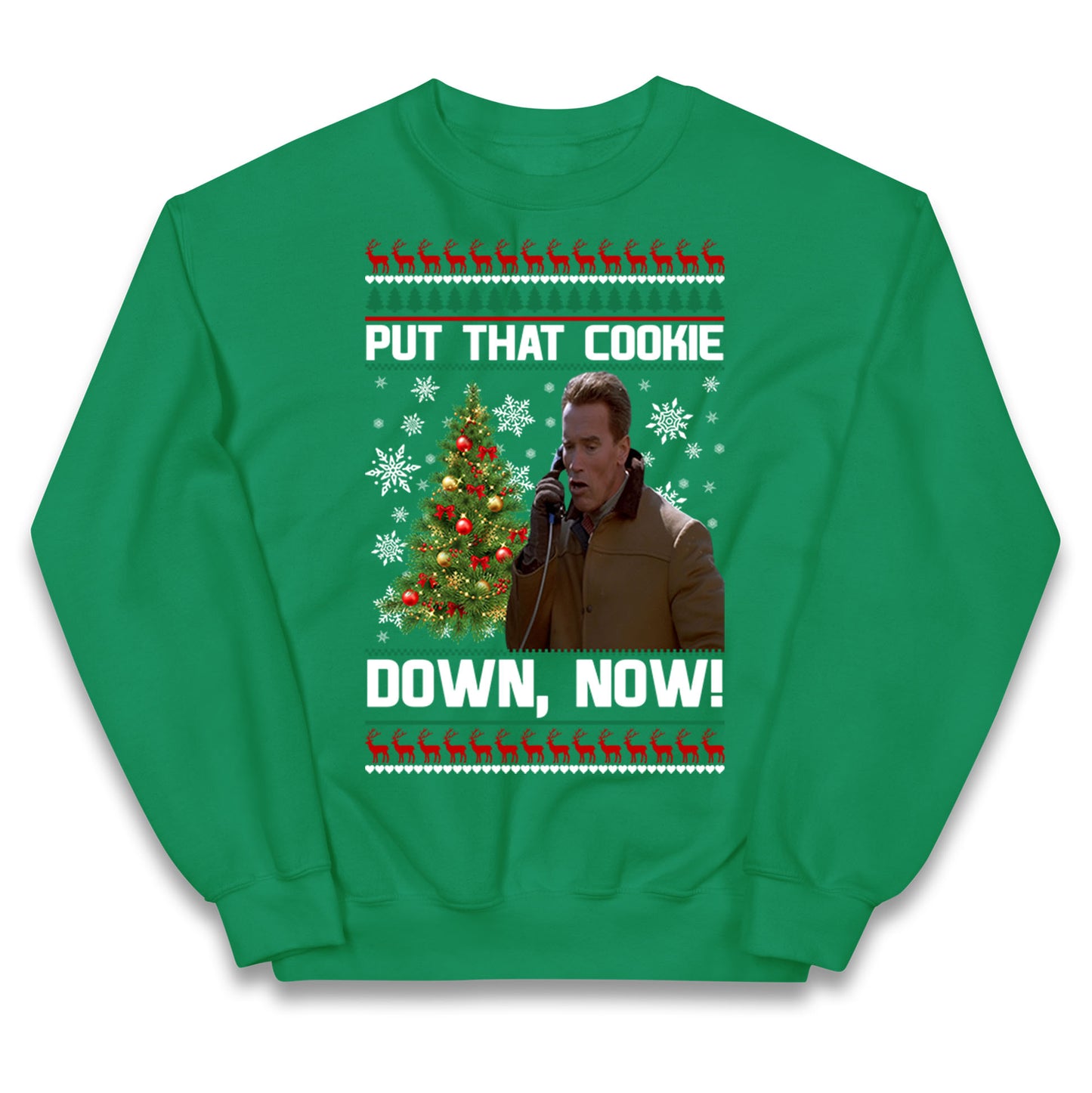 Arnie Christmas Kids Jumper
