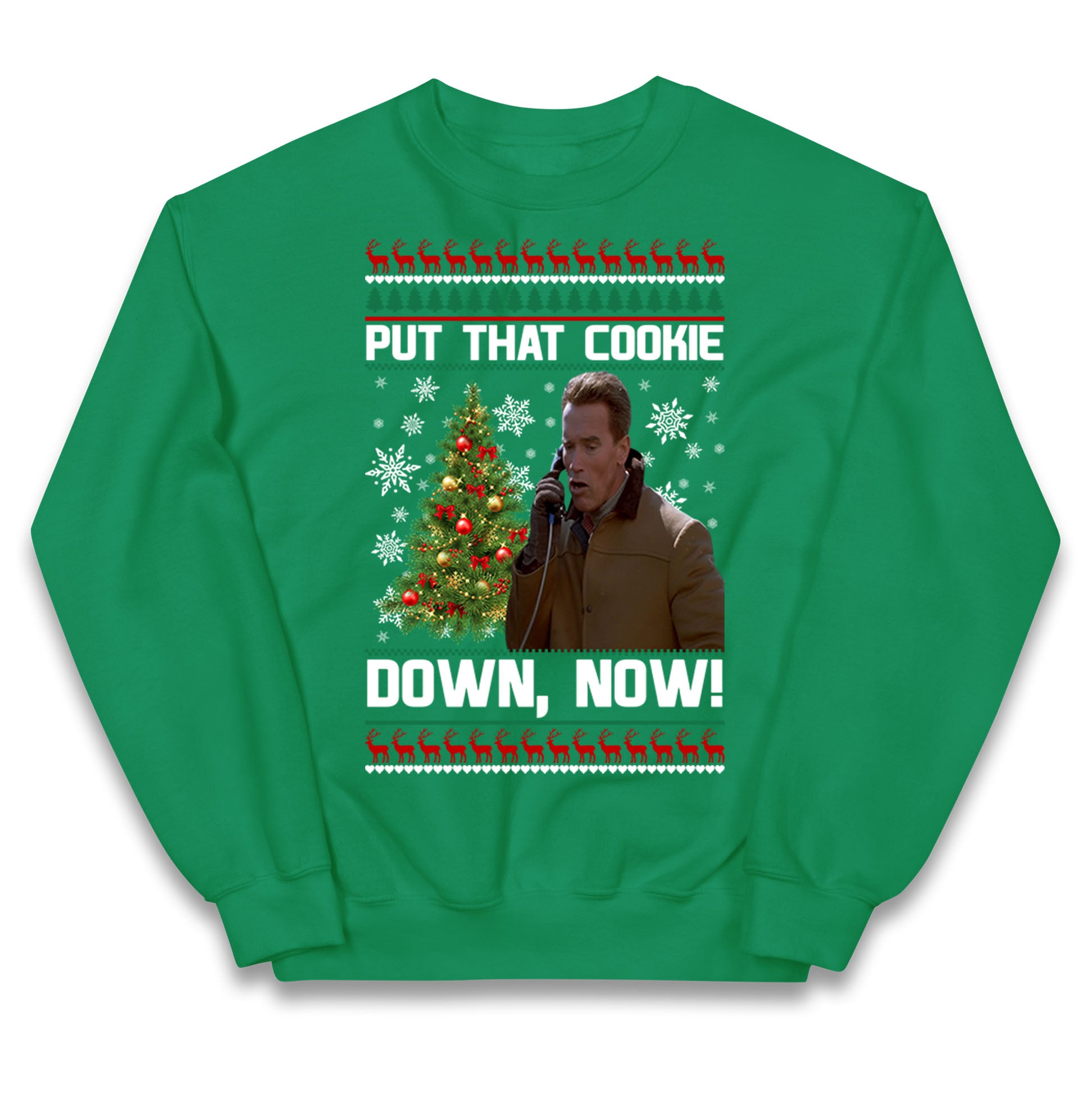 Arnie Christmas Kids Jumper