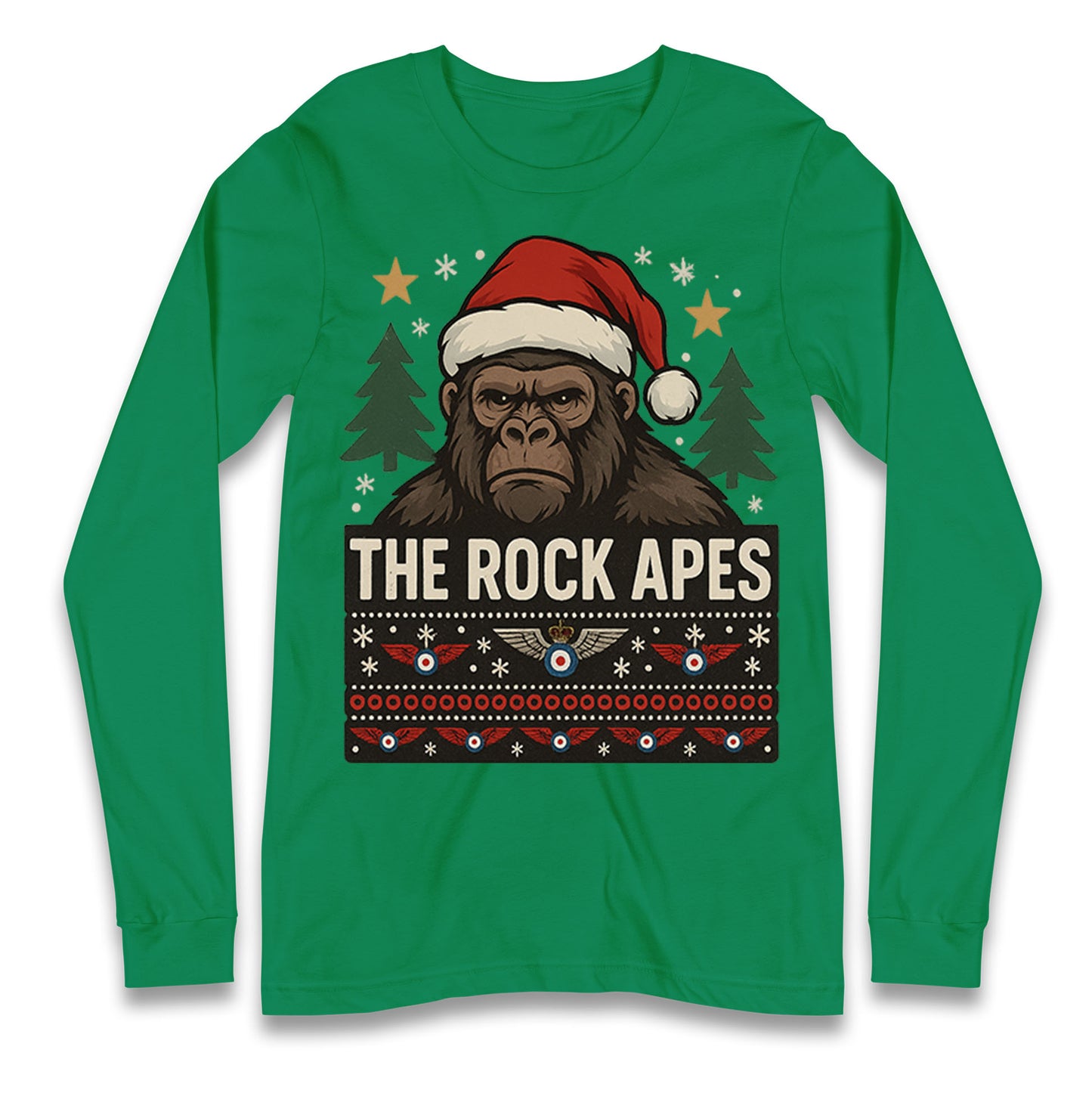 RAF Regiment Christmas Longsleeve T Shirt 