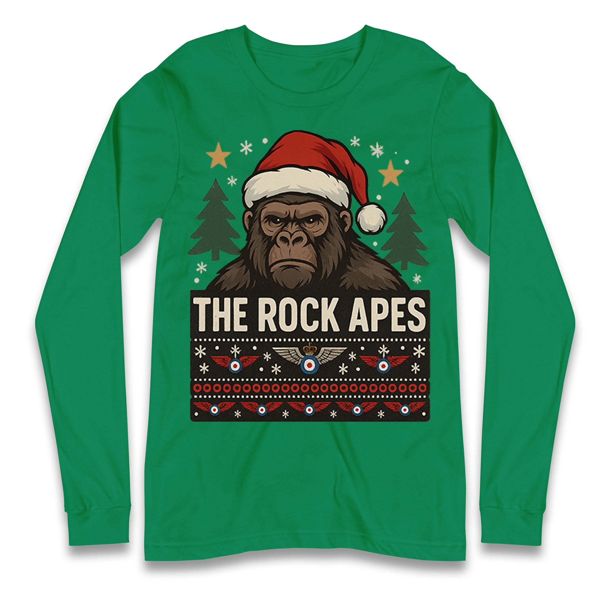 RAF Regiment Christmas Longsleeve T Shirt 