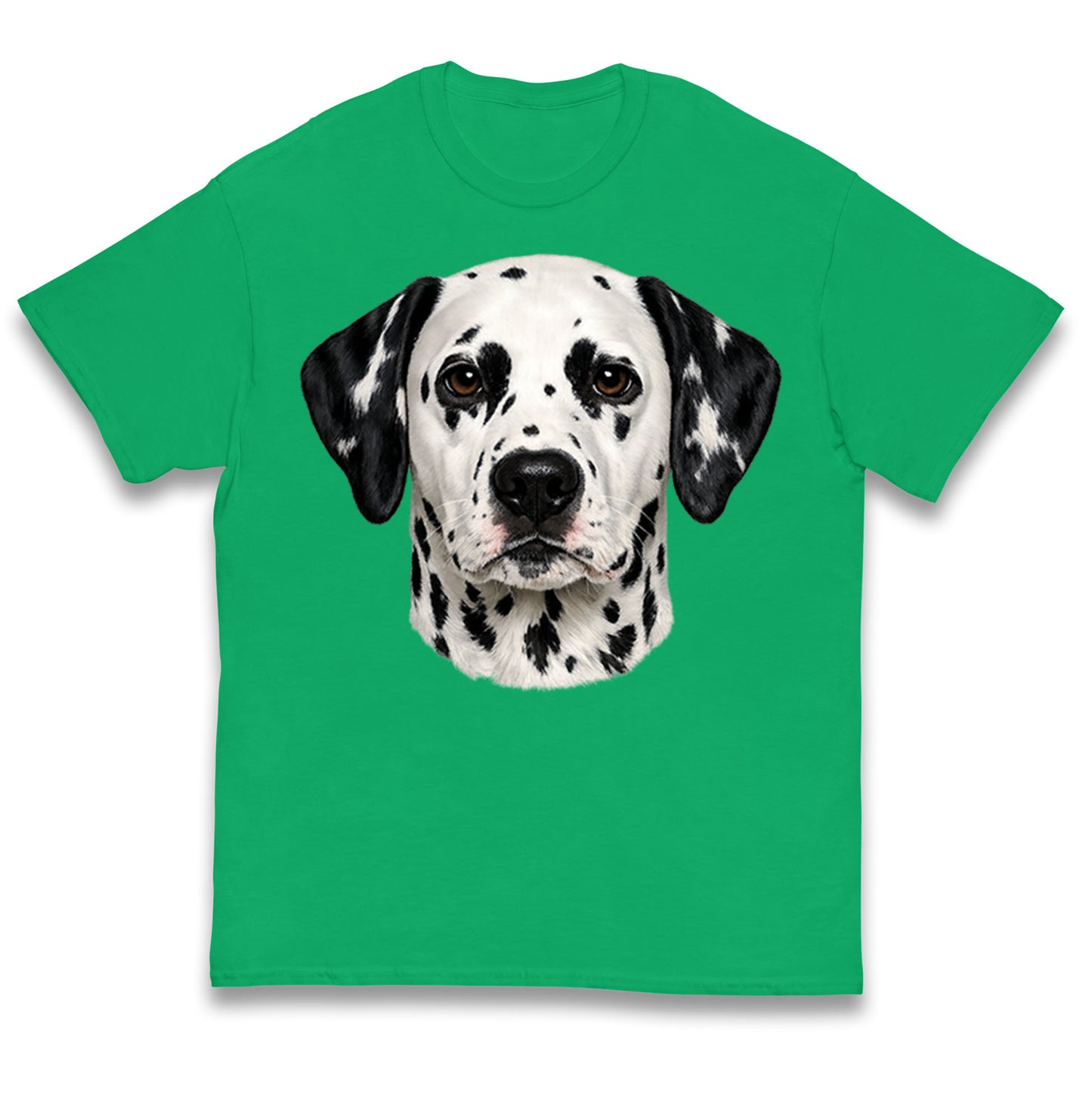 Dalmatian Dog Face Kids T Shirt 