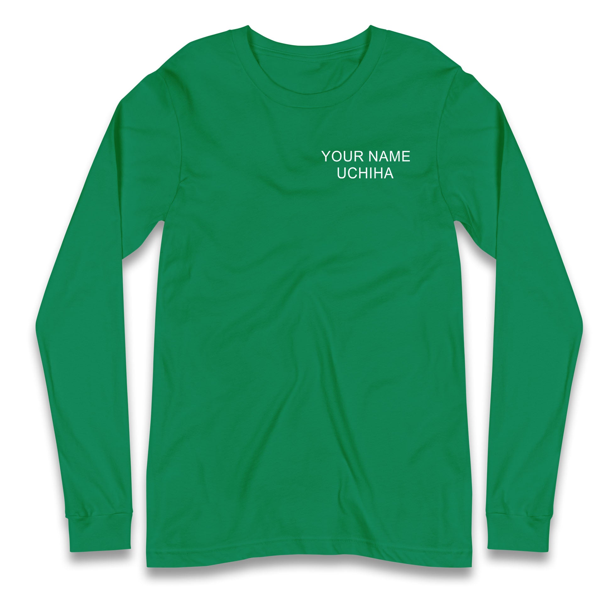 Uchiha Clan Logo Long Sleeve T Shirt