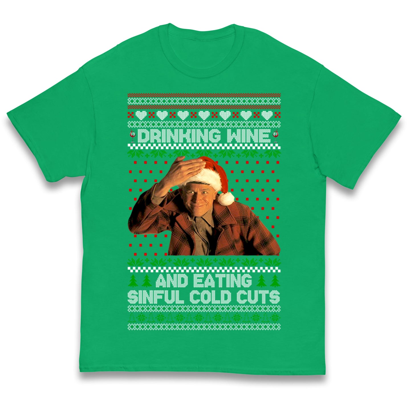 Ed Gein Wine Christmas Kids T Shirt