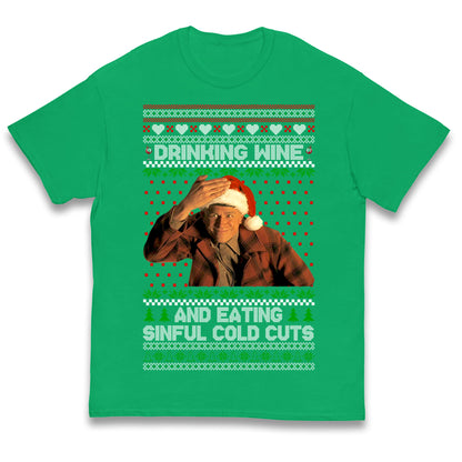 Ed Gein Wine Christmas Kids T Shirt