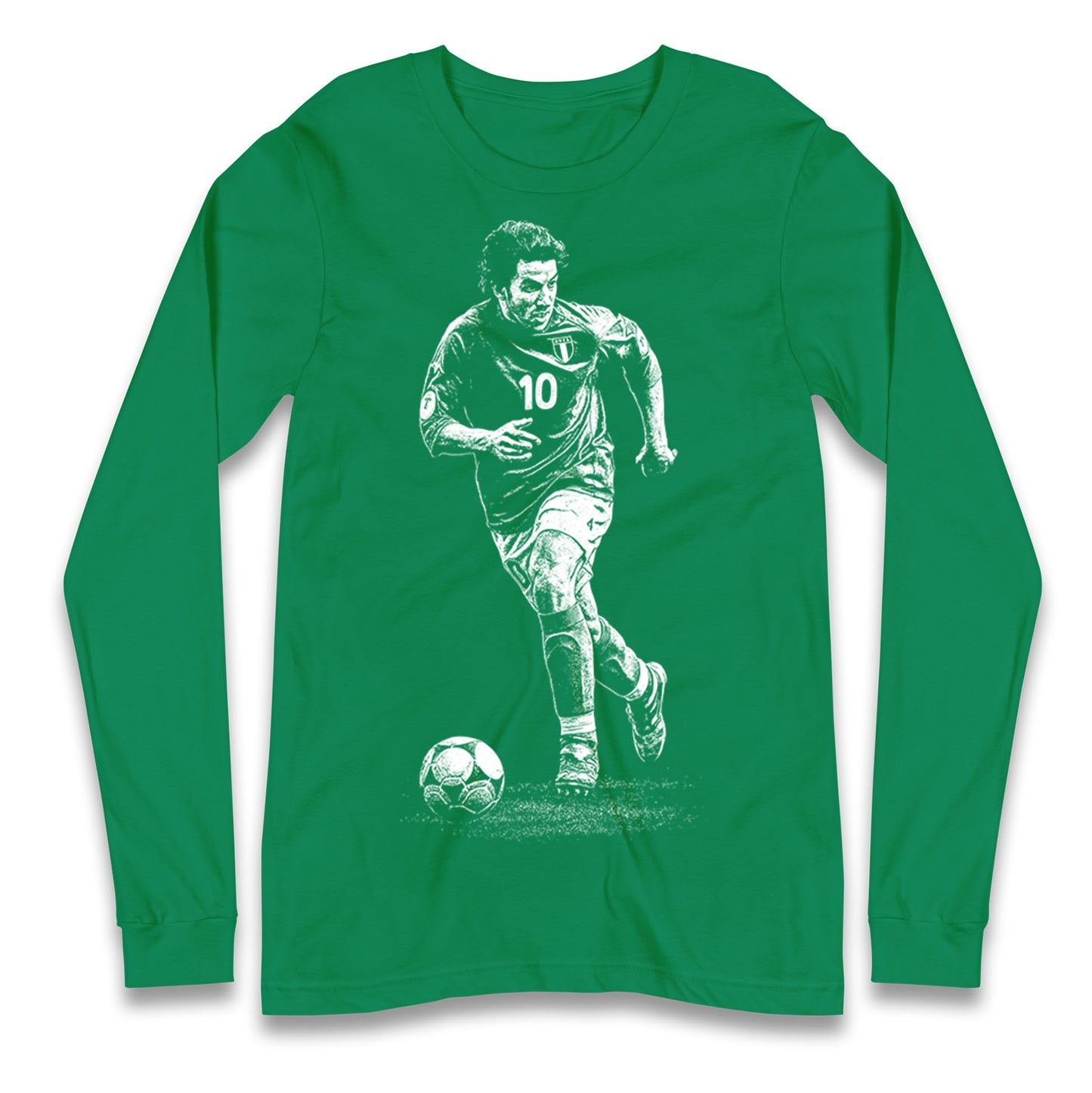 Del Piero 10 Italy Longsleeve T Shirt