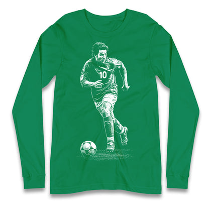 Del Piero 10 Italy Longsleeve T Shirt