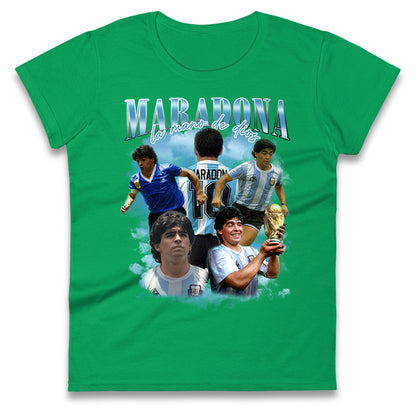 Diego Maradona Womens Tee Top
