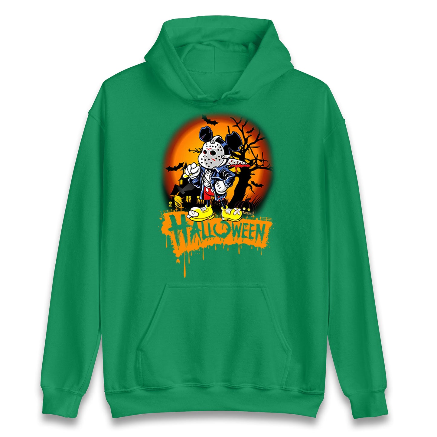 Mickey Mouse Haunted Halloween Hoodie
