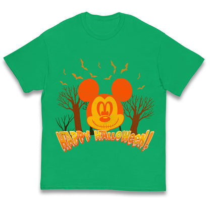 Mickey Mouse Happy Halloween Kids T Shirt
