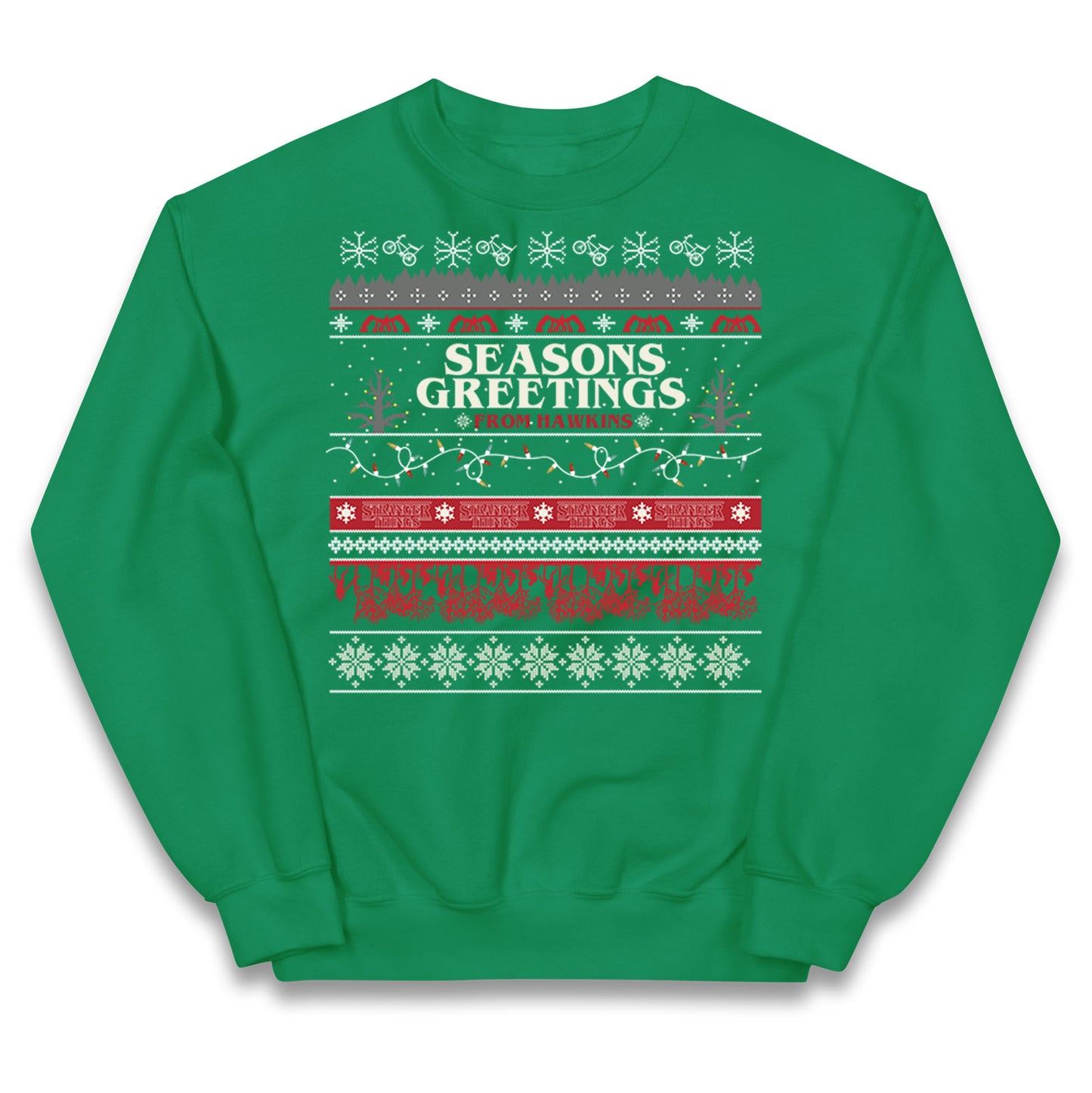 Stranger Things Trailer Kids Jumper