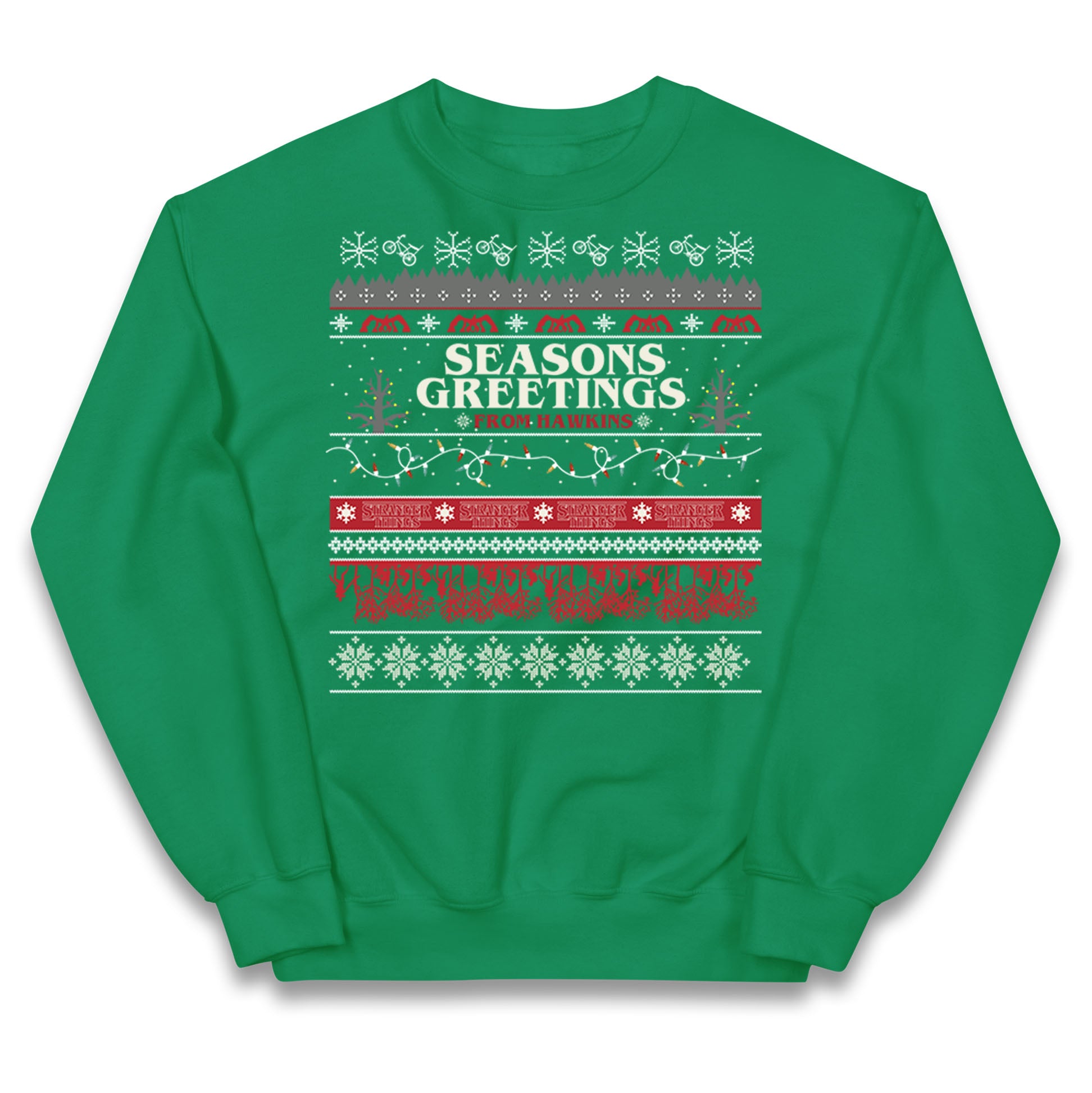 Stranger Things Trailer Kids Jumper