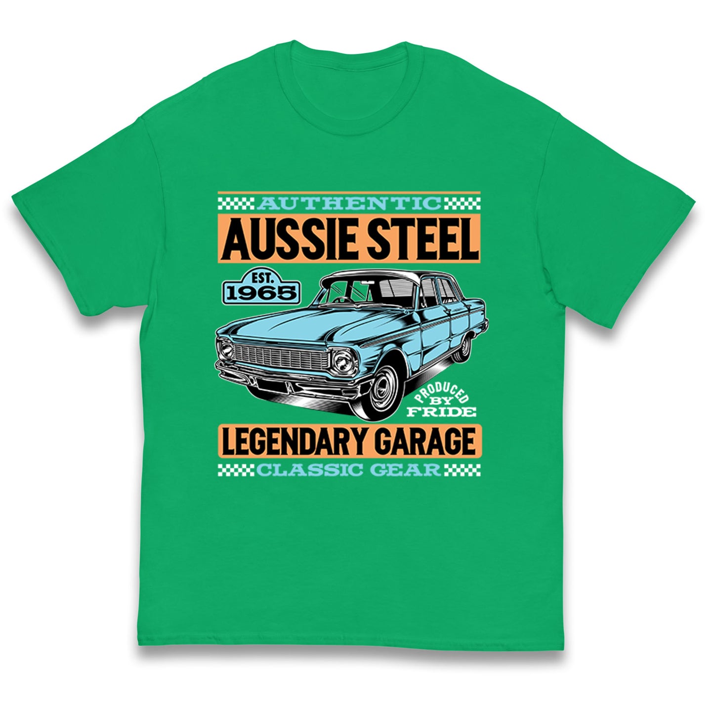 Authentic Aussie Steel Kids T Shirt