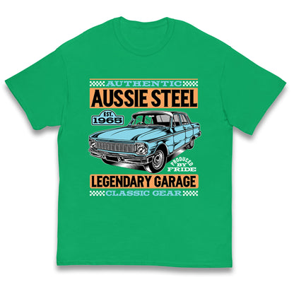 Authentic Aussie Steel Kids T Shirt