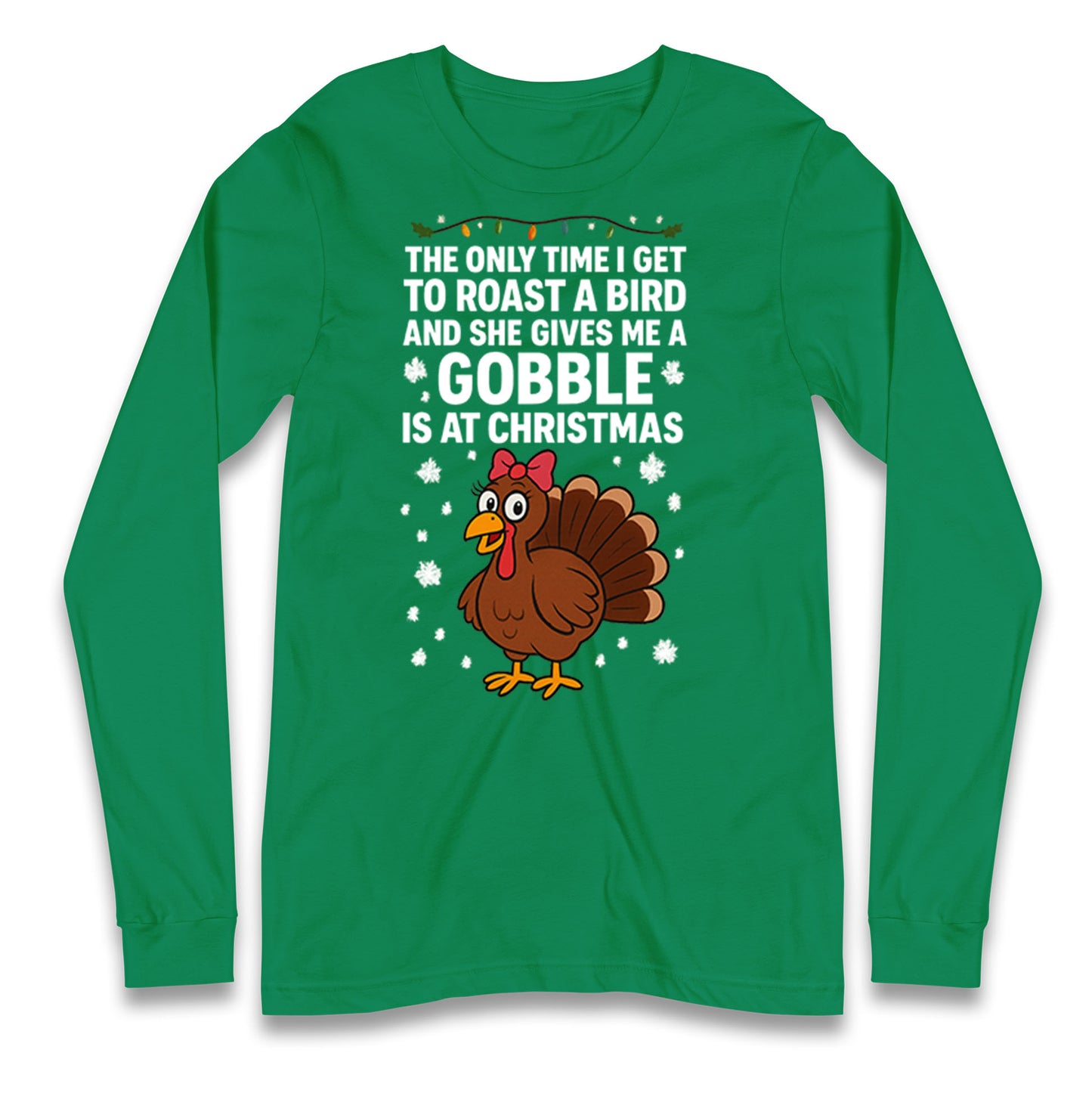 Rude Christmas Longsleeve T Shirt