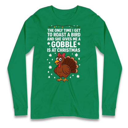 Rude Christmas Longsleeve T Shirt