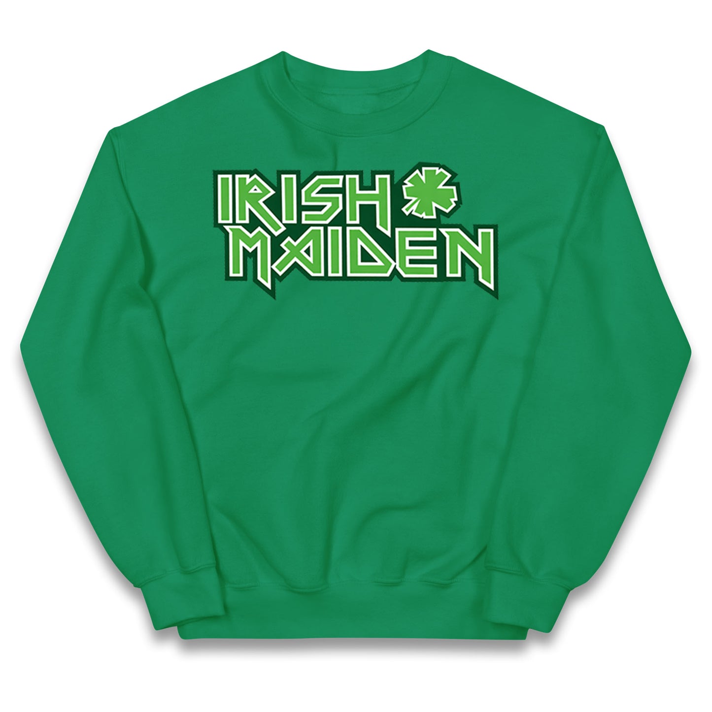 Irish Maiden St Patricks Day Kids Jumper