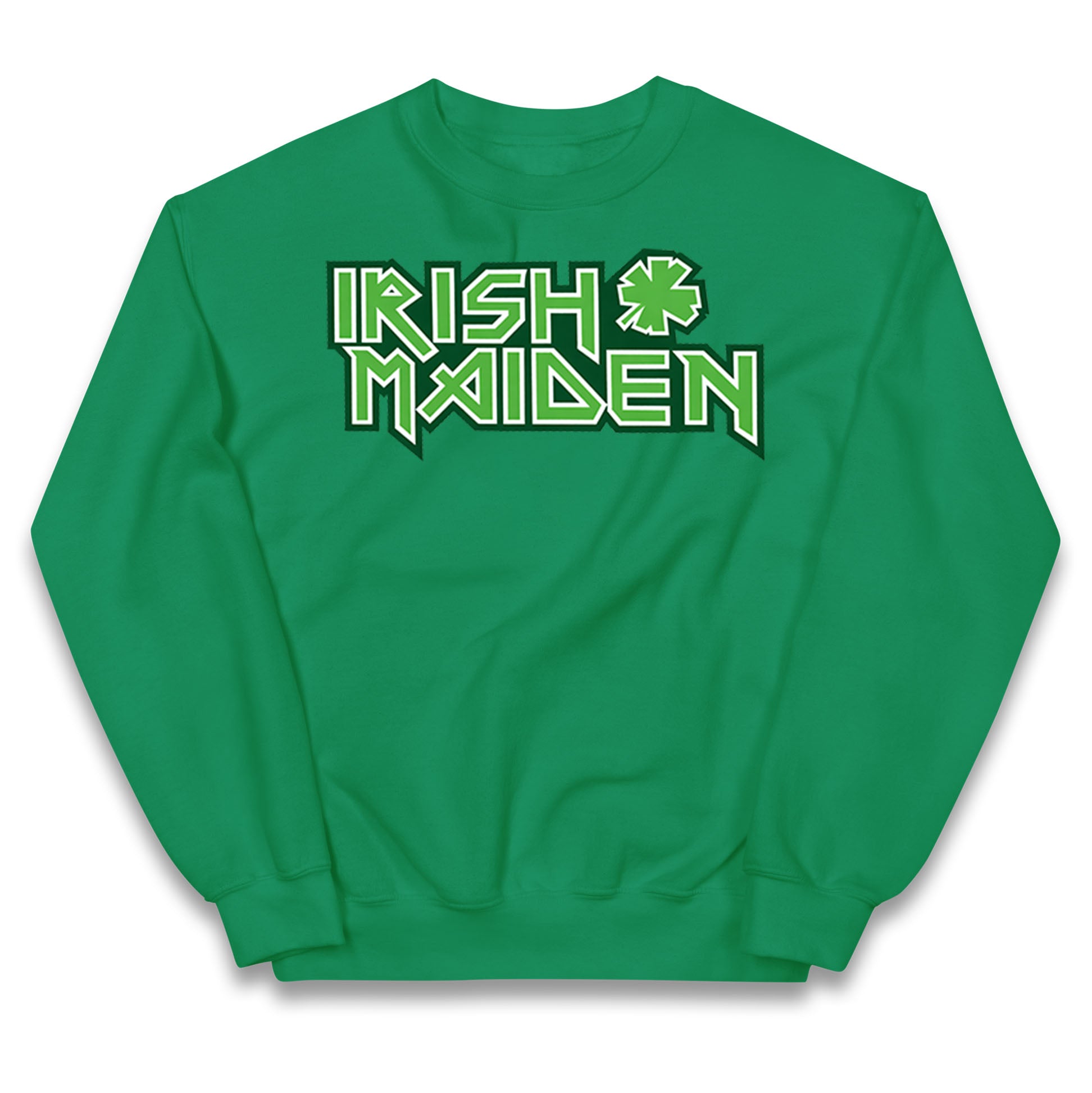 Irish Maiden St Patricks Day Kids Jumper