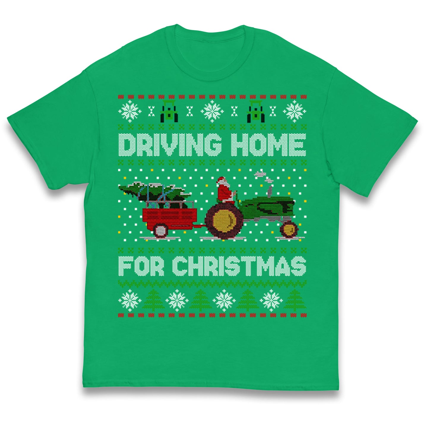 John Deere Christmas Kids T Shirt 
