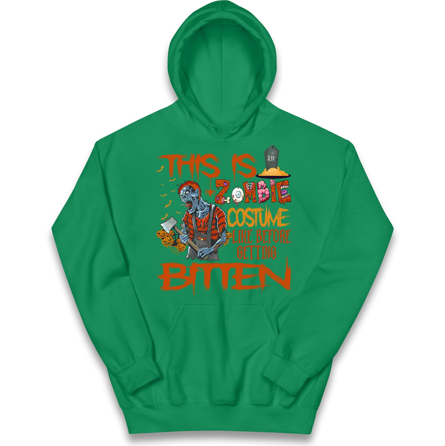 Zombie Costume Halloween Hoodie
