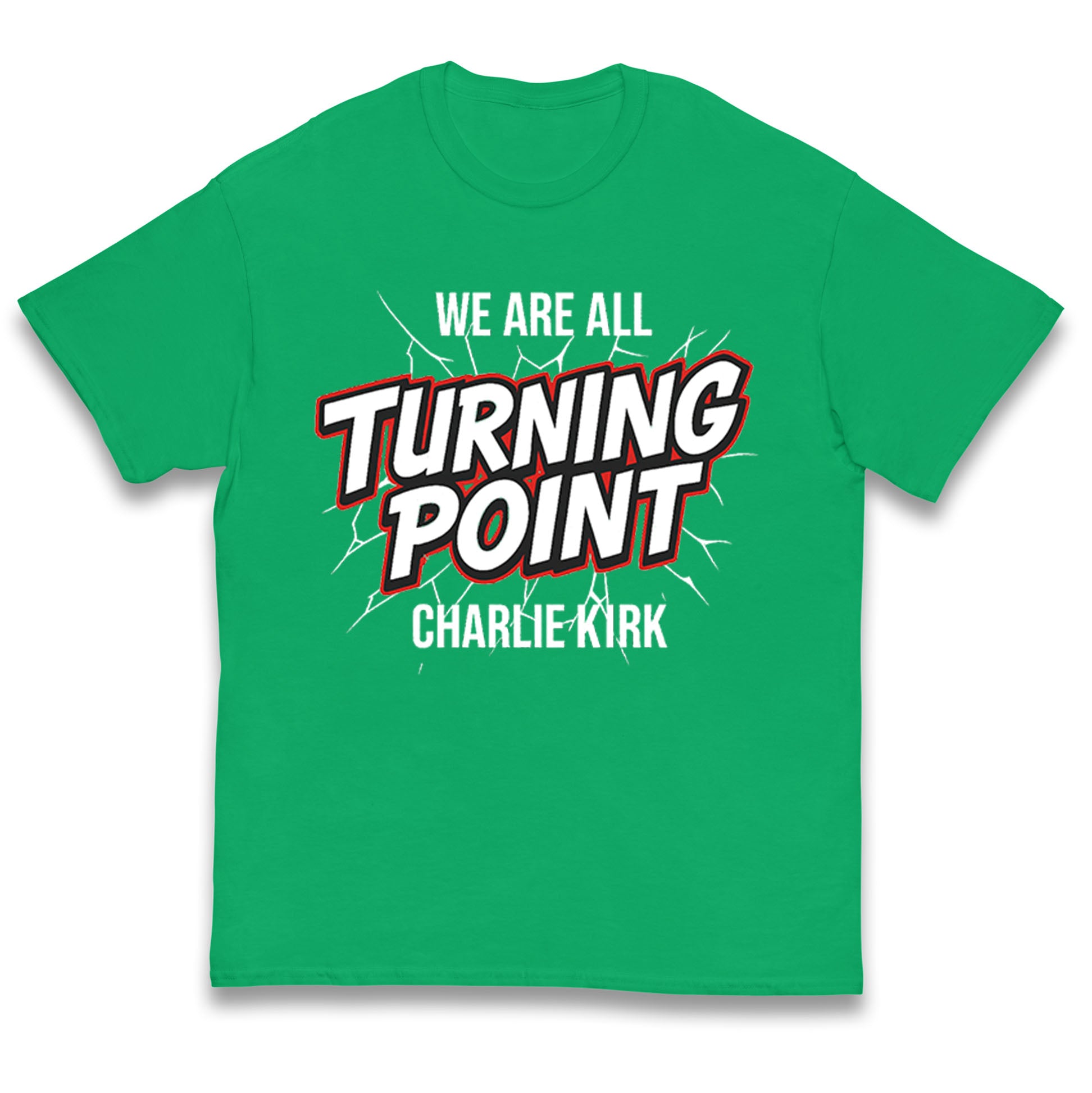 Turning Point Charlie Kirk Kids T Shirt