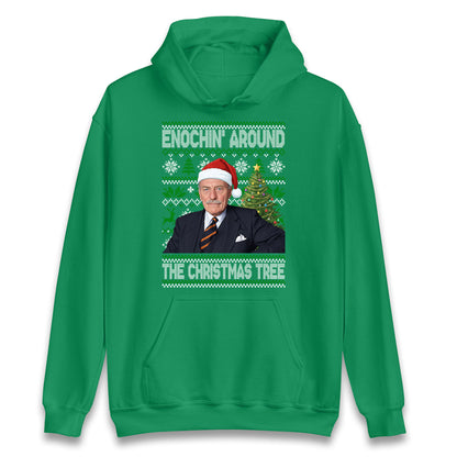 Enoch Powell Enochin Around the Christmas Tree Christmas Hoodie