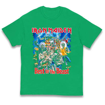 Iron Maiden Best Of The Beast Kids T Shirt