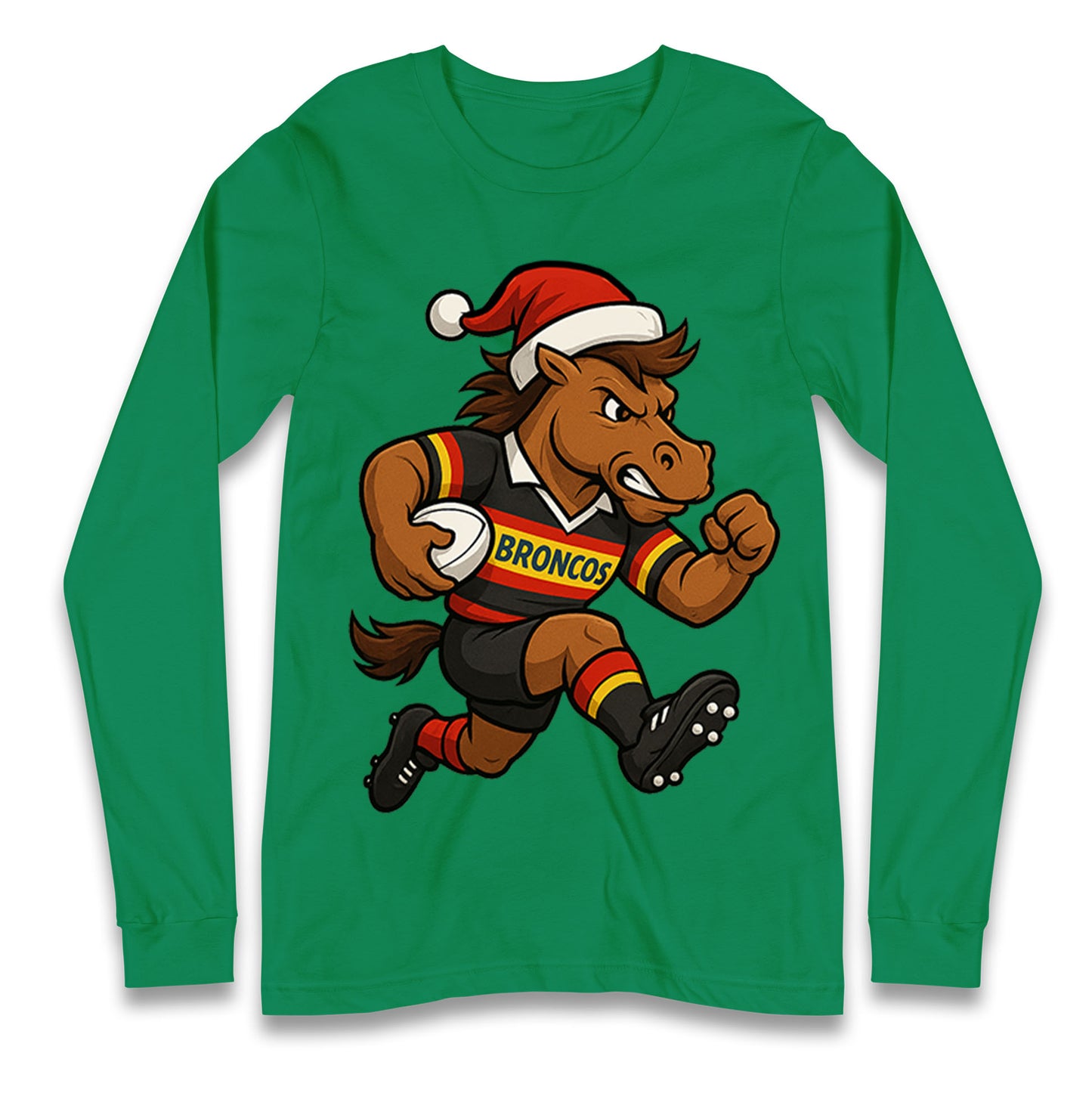 London Broncos Christmas Longsleeve T Shirt