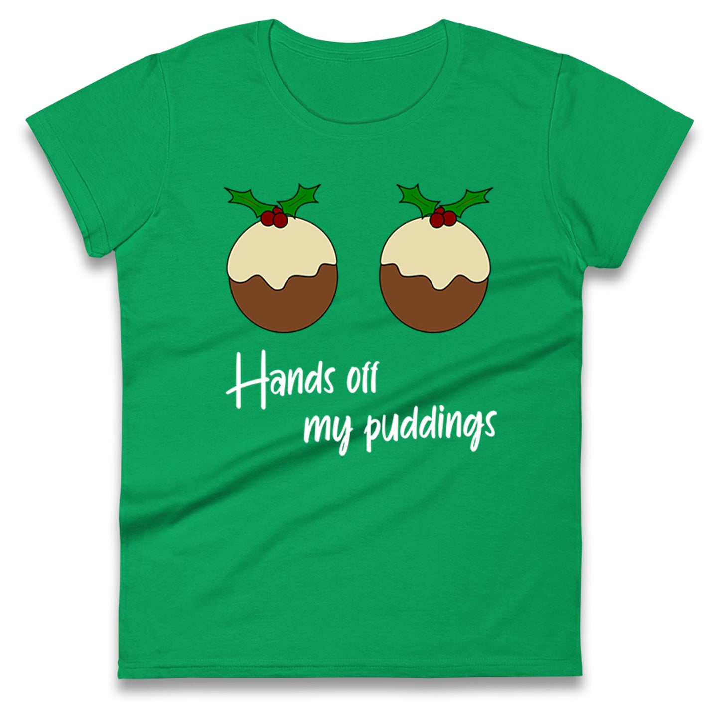 Christmas Puddings Ladies T Shirt