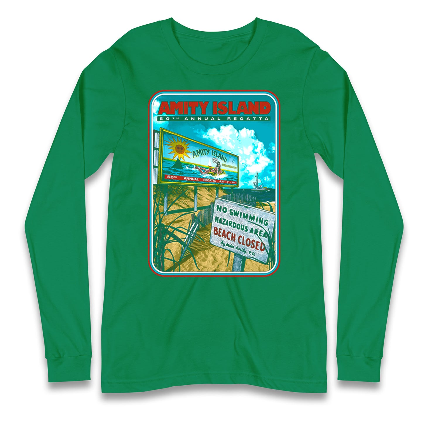 Jaws Longsleeve T Shirt