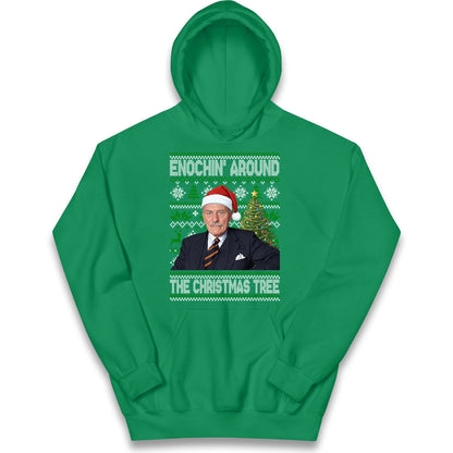 Enoch Powell Enochin Around the Christmas Tree Christmas Kids Hoodie