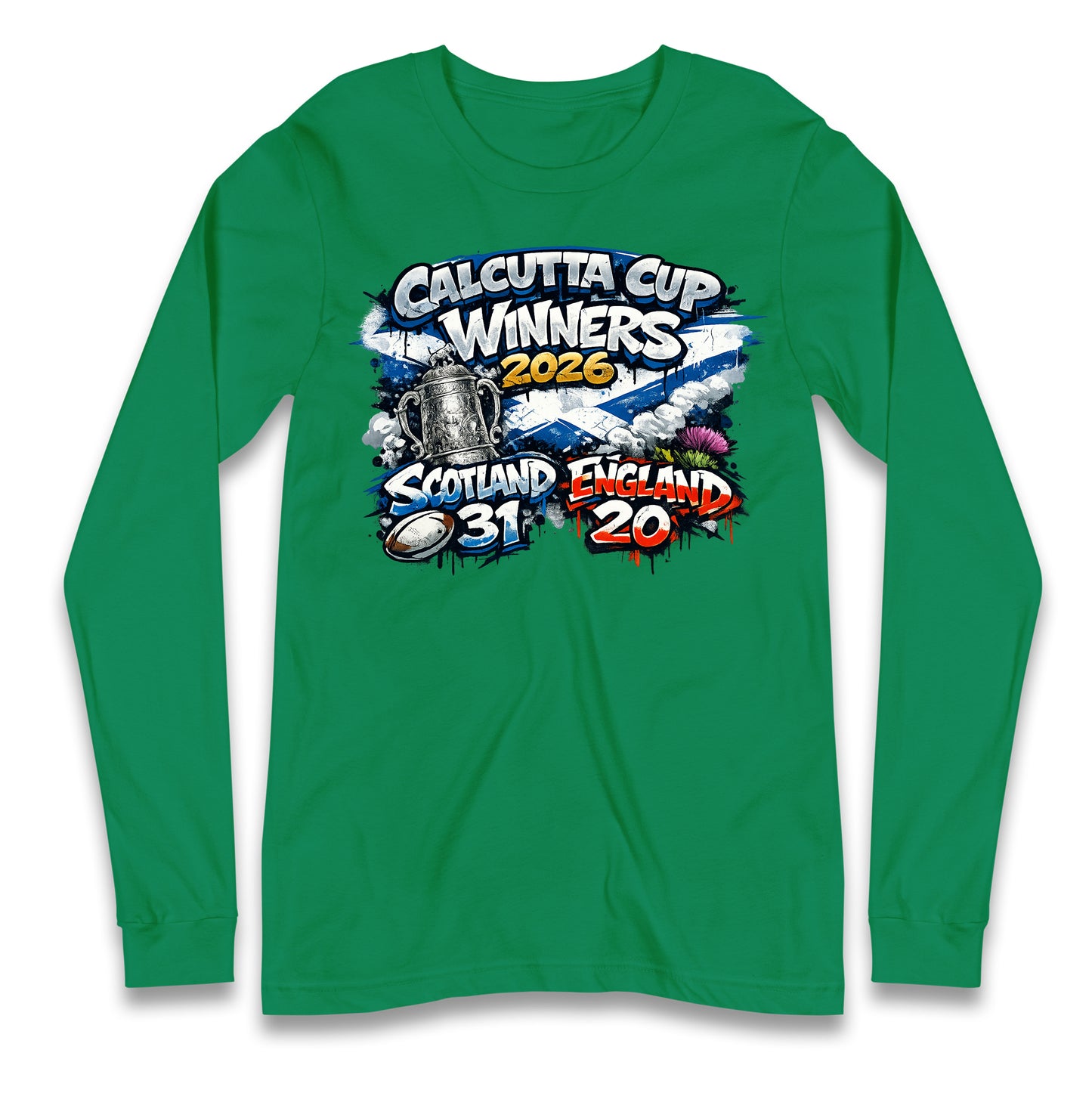 Scotland Calcutta Cup Winners 2026 Longsleeve T Shirt
