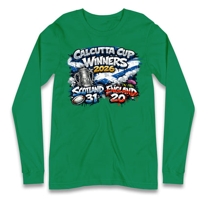 Scotland Calcutta Cup Winners 2026 Longsleeve T Shirt