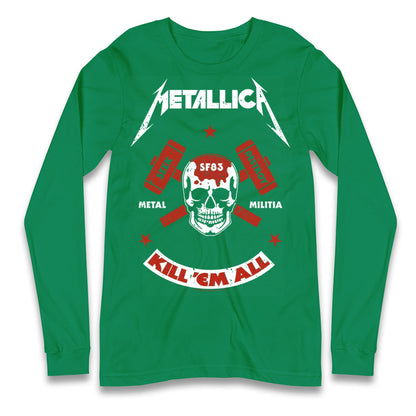 Metallica Seek Destroy Longsleeve T Shirt