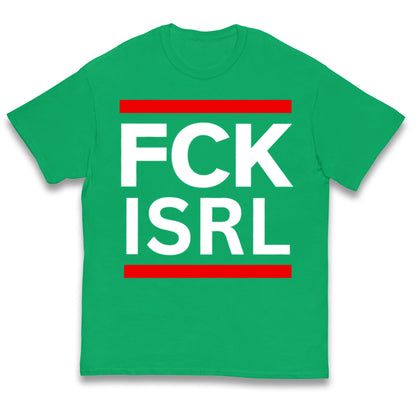 FCK ISRL Anti-Colonial Kids T Shirt 