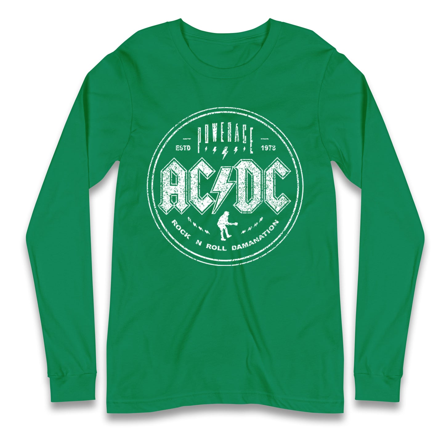 ACDC Rock N Roll Domination Longsleeve T Shirt