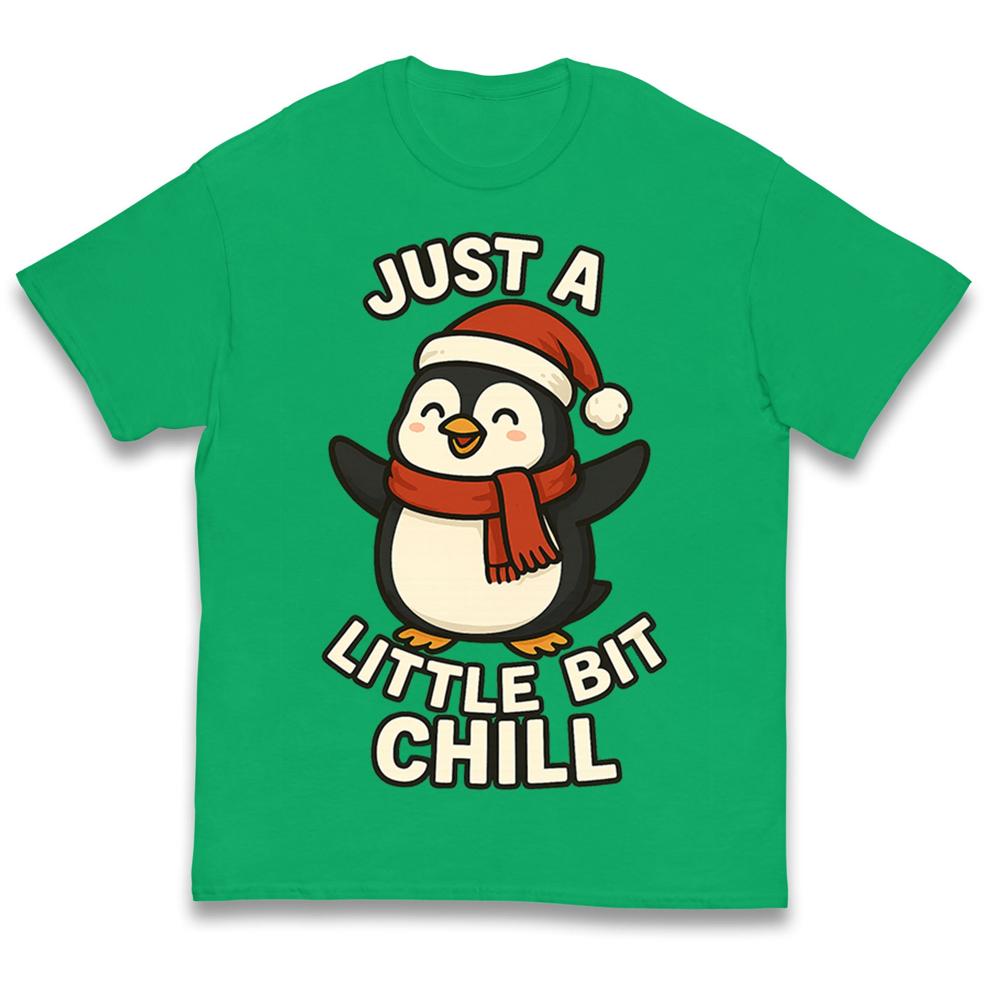 Penguin Christmas Kids T Shirt