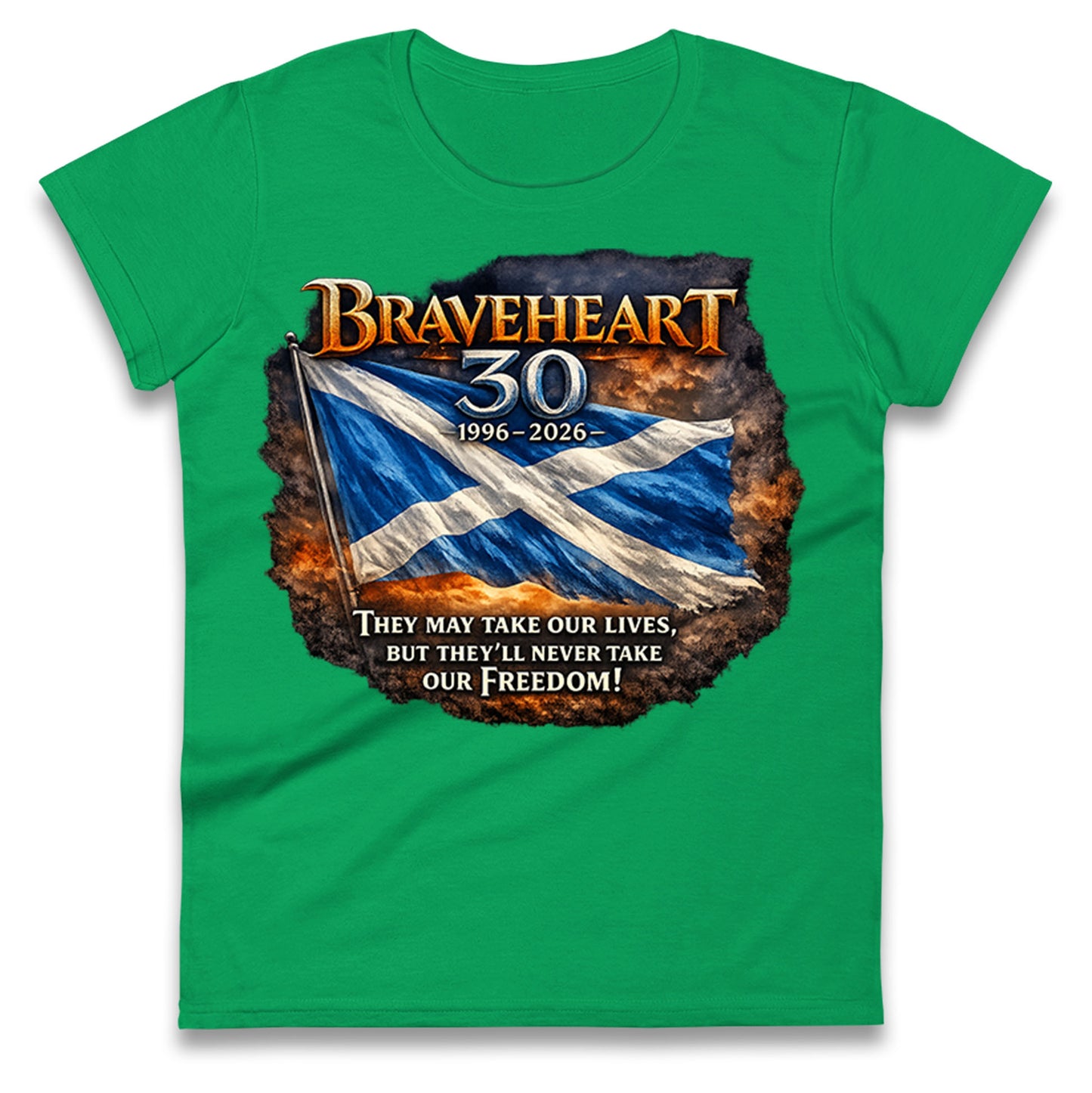 Braveheart 30th Anniversary Ladies T Shirt
