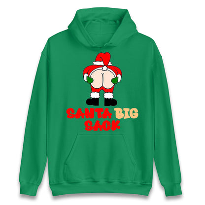 Christmas Santa Big Sack Funny Hoodie