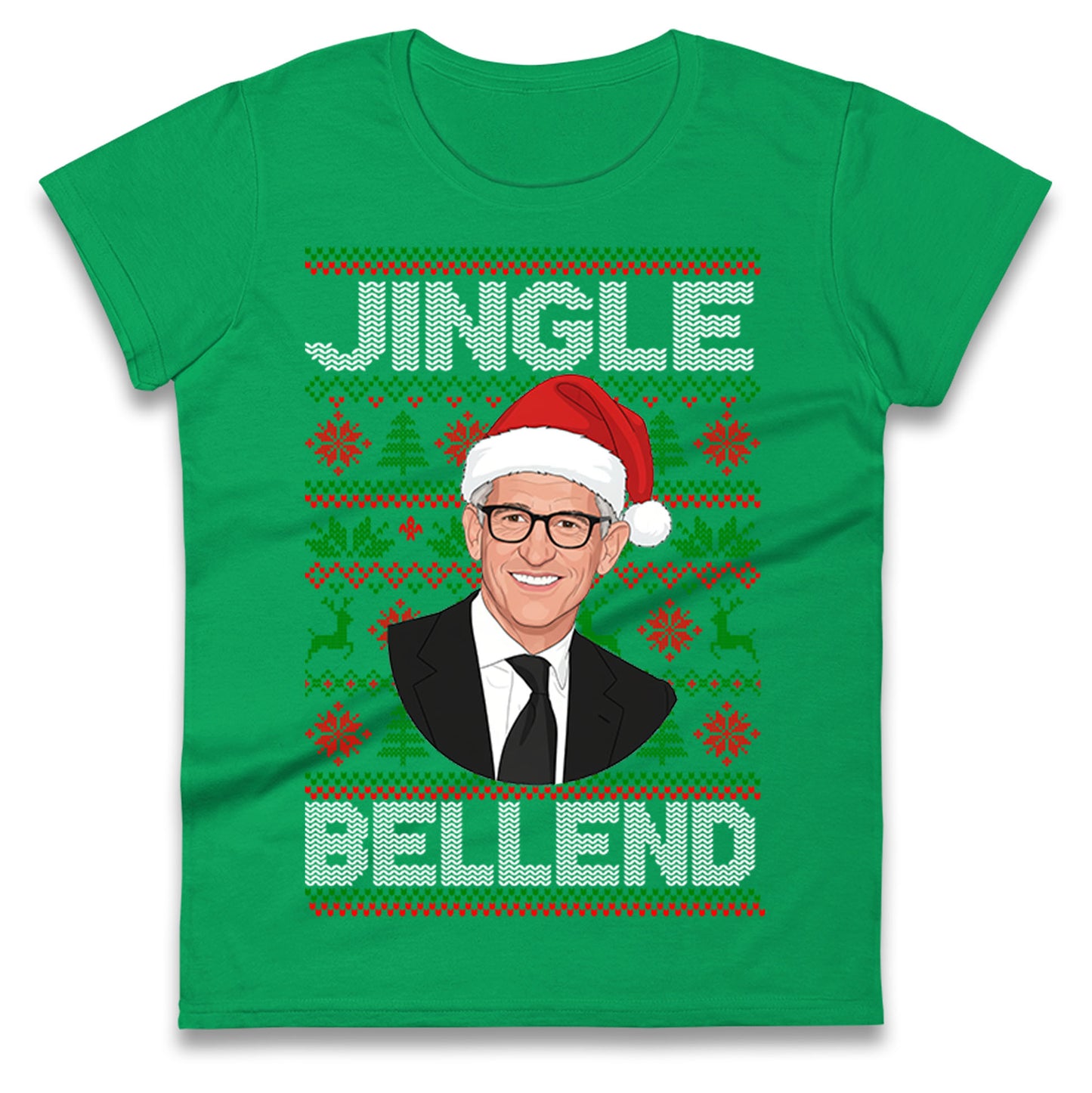 Gary Lineker Christmas Ladies T Shirt