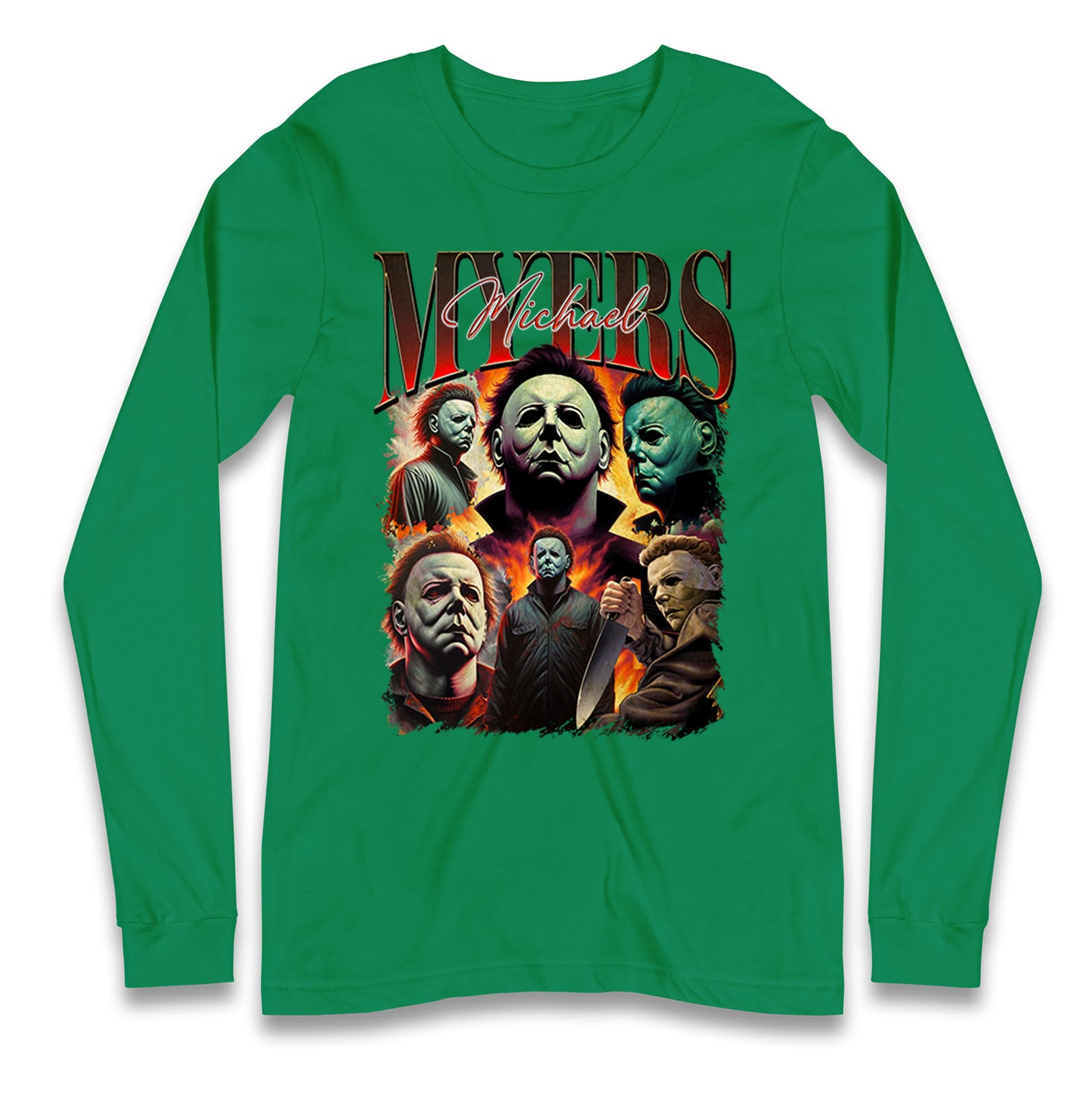 Michael Myers Bootleg Halloween Long Sleeve T Shirt