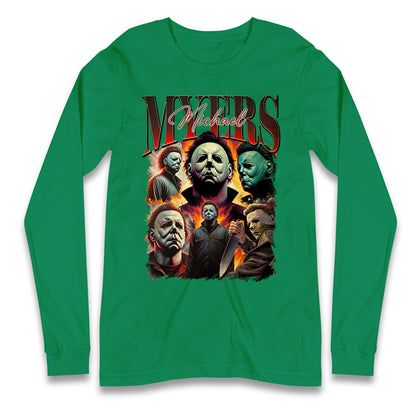 Michael Myers Bootleg Halloween Long Sleeve T Shirt