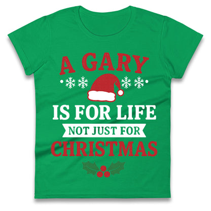 Gary Name Ladies T Shirt